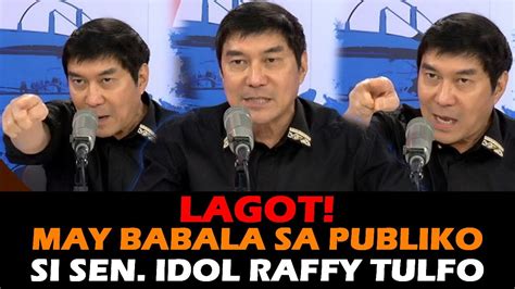 Raffy Tulfo (IDOL ) IN ACTION .